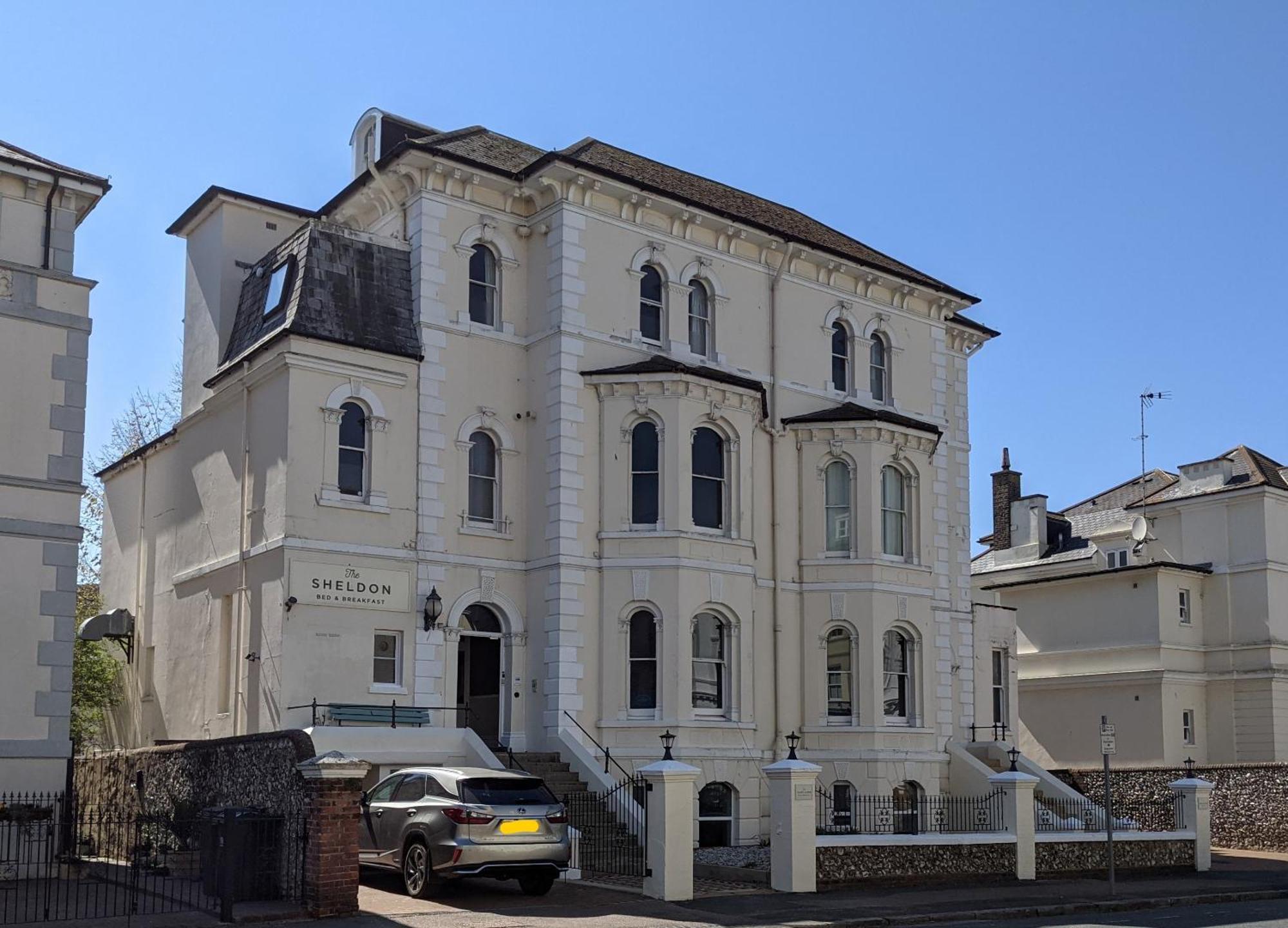 The Sheldon B&B - Free Private Parking Eastbourne Eksteriør billede